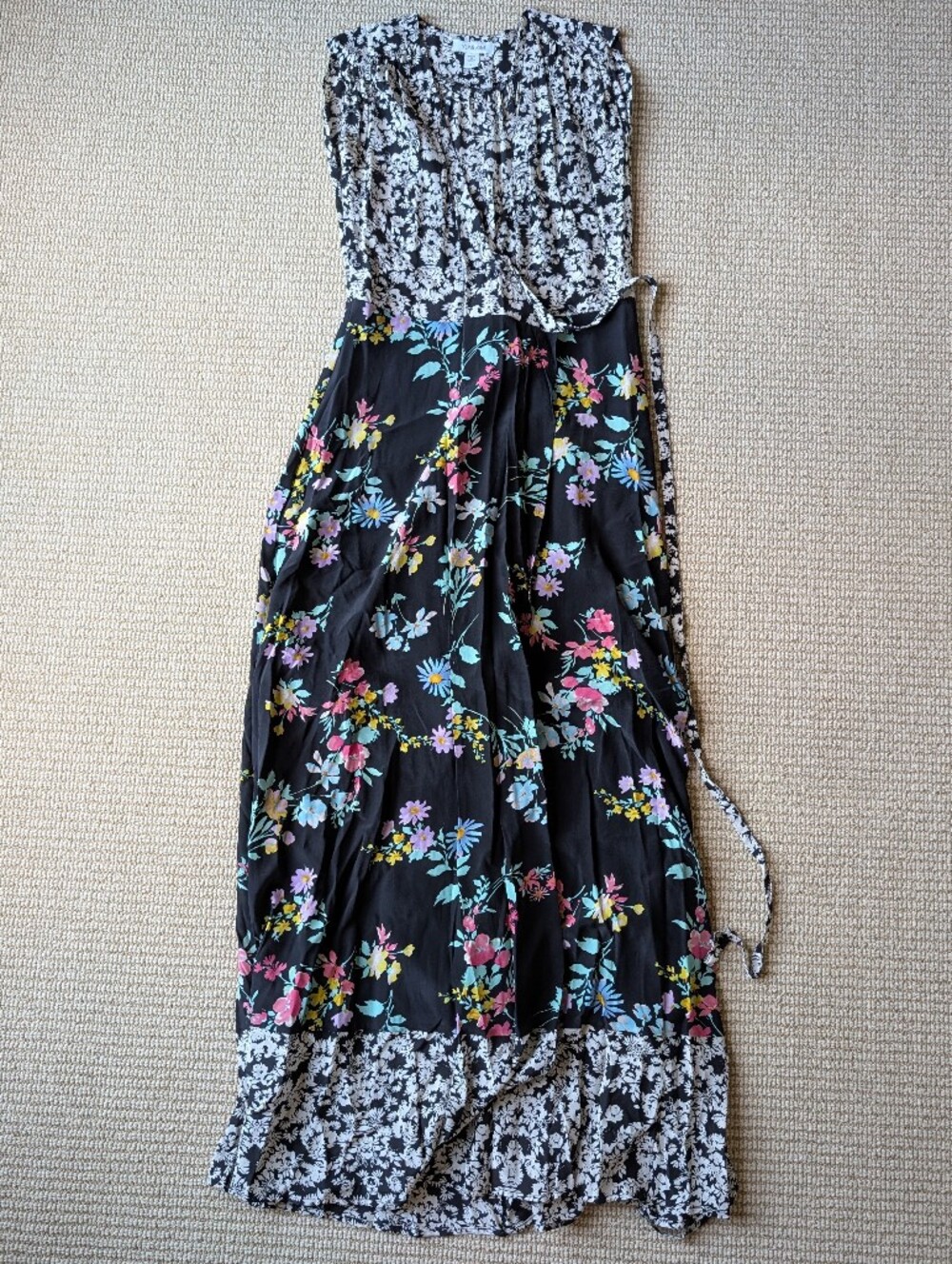 Anthro Summer Wrap Dress - Silk!